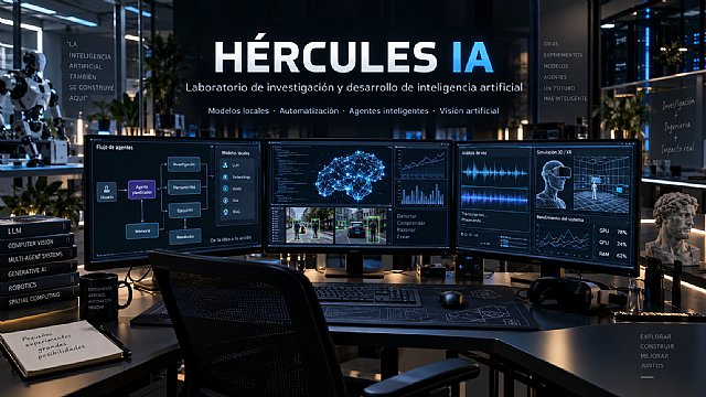 Hércules IA: mi laboratorio de investigación y desarrollo de inteligencia artificial
