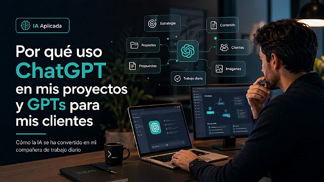 Por qué uso ChatGPT en mis proyectos y GPTs para mis clientes